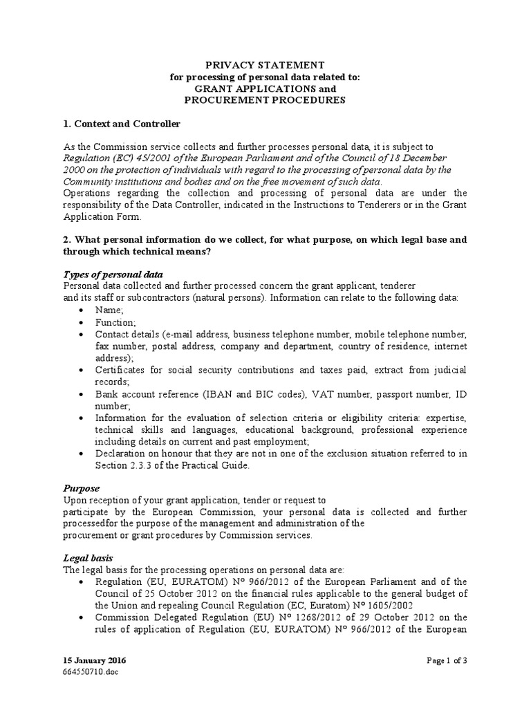 A13 Privacy Statement en PDF