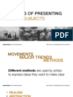 02 Methods of Presenting The Art Subject Slides