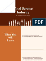 Foodservice Industry - SHARED
