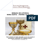 10 2022 SDM Folleto Hora Santa Semana de Liturgia PDF