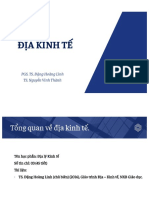 Địa Kinh tế PDF