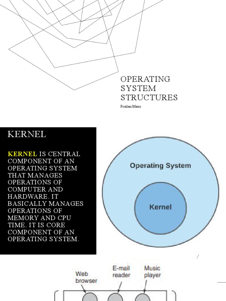 OS Structure | PDF | Operating System | Computer Data Storage