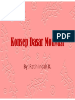 Konsep Dasar Motivasi