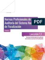Leccion1 (Normas Profesionales de Auditoría Del Sistema Nacional de Fiscalización )
