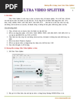 Download Hng dn s dng Aone Ultra Video Splitter by Cosmos Wander SN64497221 doc pdf