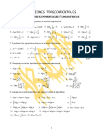 Ecuaciones Exponenciales y Logaritmicas PDF