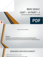 BMS Sem V Unit - Iii Part - I