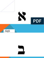 Alfabeto Hebreo Animado