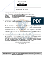 JEE Advanced - 01 (Paper-1) PDF