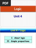 Unit 4 - Logic (2) - Handout PDF