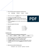 Ingles Repaso para Examen