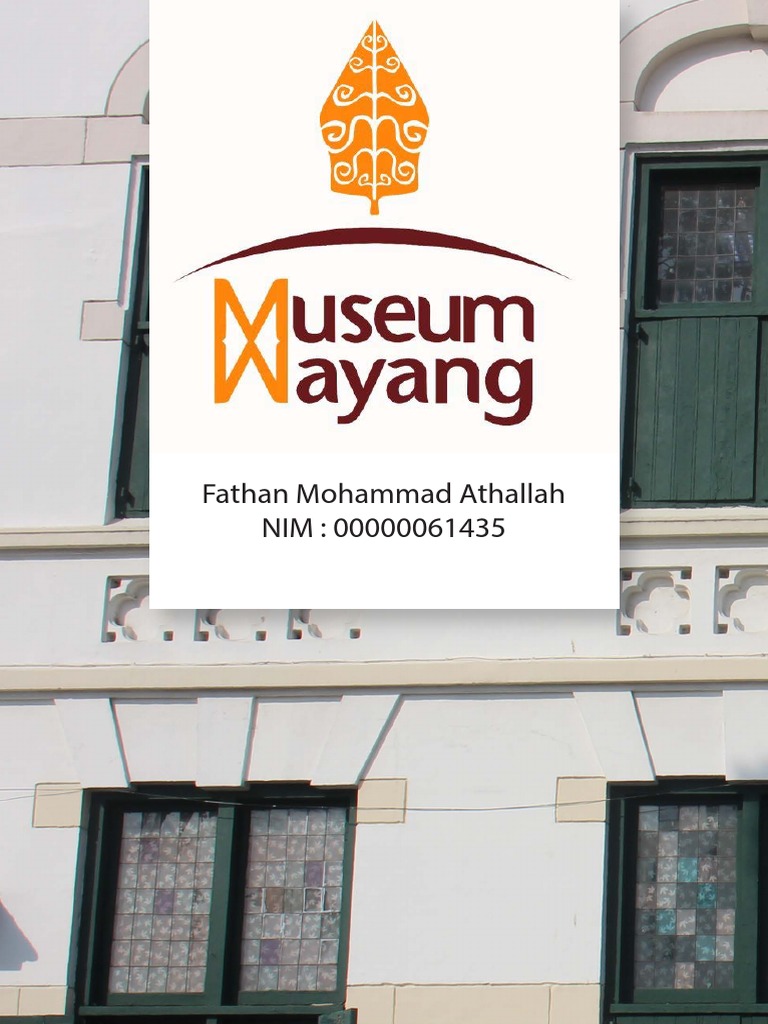 Fathan Mohammad Athallah - 00000061435 - Booklet Museum | PDF | Ilmu Sosial