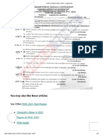 PMS Chemistry Paper-I 2021 - Legalversity