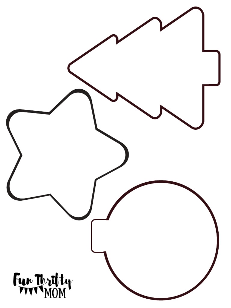Christmas Ornament Stencil | PDF