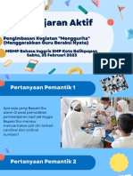 Pembelajaran Aktif