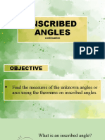 35 Inscribed Angles Continuation