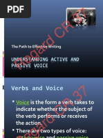 Active and Passive Voice PDF