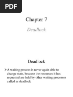 CH 7 Deadlock