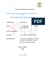 Evaluacion de Riesgos Disergonomicos