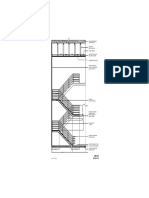 Staircase Section Autocad Drawing (Final)