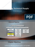 Lec 3 Leading Technical People PDF