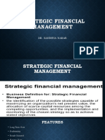 Strategic Financial Management - Intro