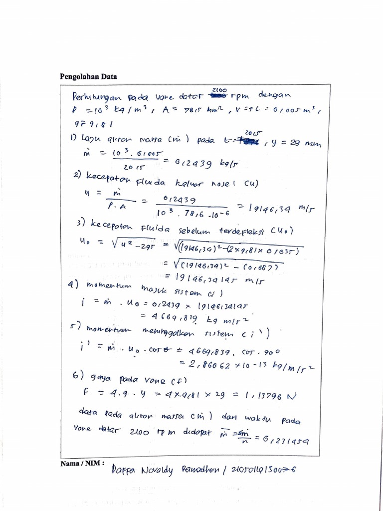 Scan Perhitungan Impact Pdf Pdf