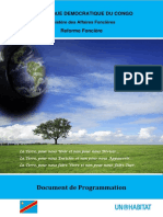 RDC Reforme Fonciere Document de Programmation - Vfinal 2013 PDF