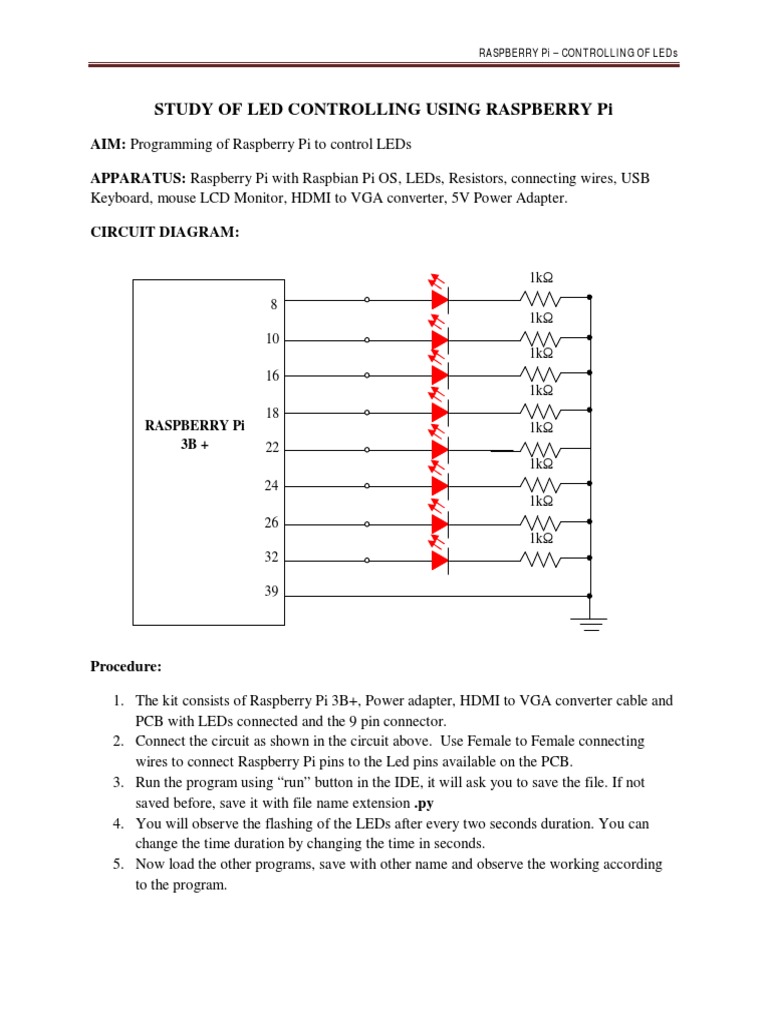 2 RPI LED Controlling | Download Free PDF | Raspberry Pi | Computer Science