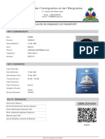 Formulaire Demande Passeport PDF