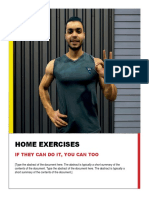 تمارين منزليه لإبراز العضلات كمال اجسام PDF