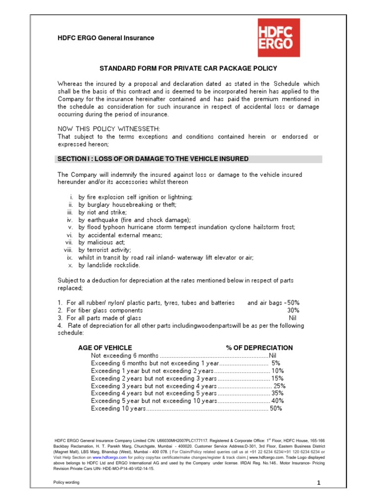 Dd Online Hdfc Policy