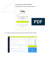 Guía paso a paso solicitar app mi perfil