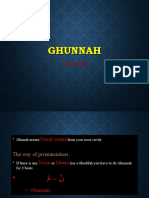 Ghunnah Tajweed Rule
