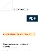 Etre Un Pilote