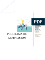 Plan de Motivación