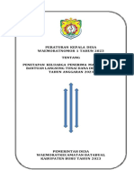 Contoh PERKADES - NO - 1 - TAHUN - 2023 - DESA - JENARSARI - BLT - DD