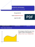 Defenite Integral