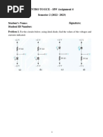 Intro To ECE - HW Assigment 4