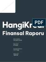 Hangikredi Finansal Raporu PDF