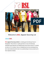 RSL Apparel Sourcing LTD