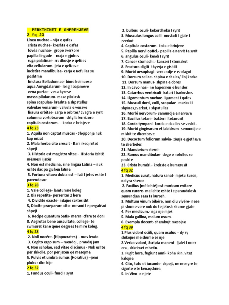 Perkthimet e Shprehjeve | PDF