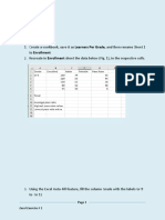 Excel Exercise#1