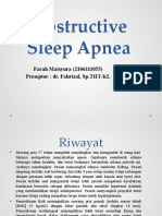 Obstructive Sleep Apnea Diagnosis and Treatment