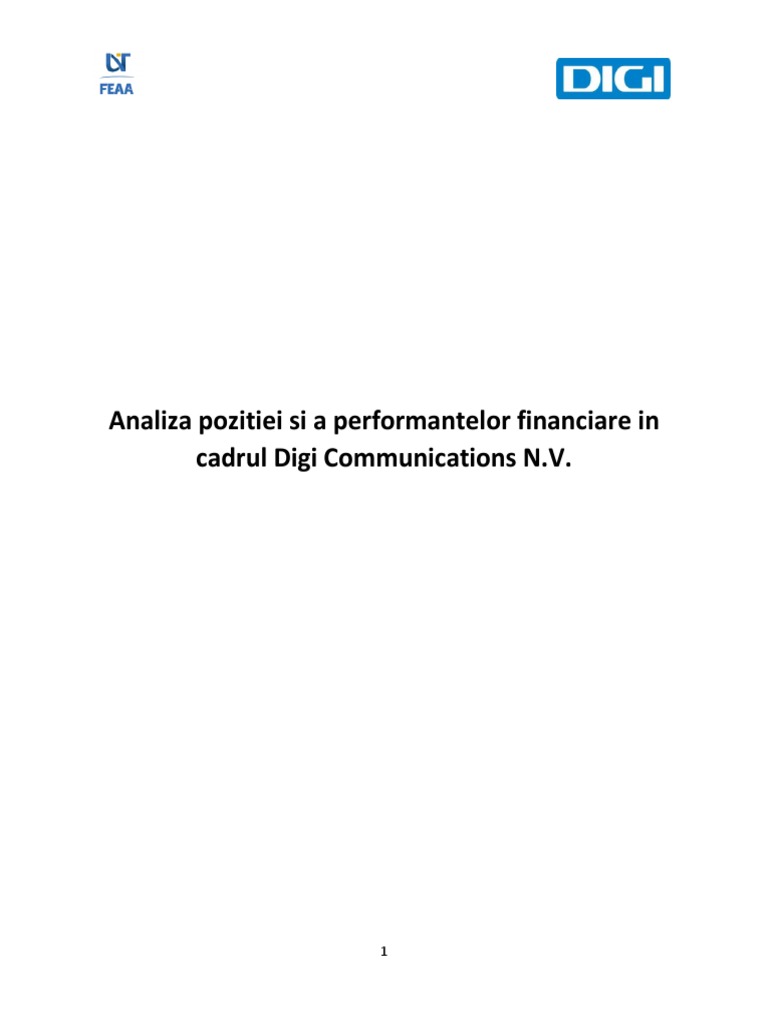 Model Proiect - APF - Digi | PDF