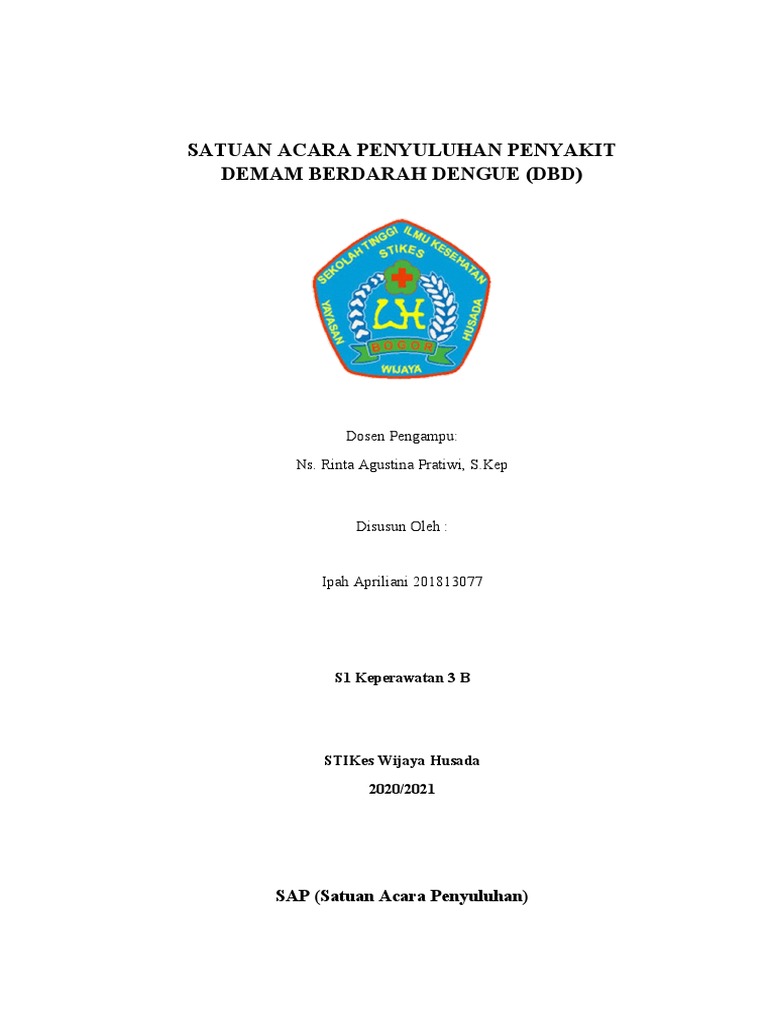 Sap dbd ipah apriliani 201813077 pdf