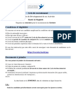 Avisderecrutementfacteurs2023 PDF