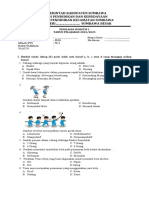 Soal Sumatif 1 Pjok Kelas 4 2022