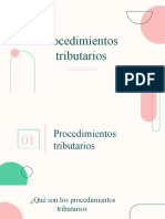 Procedimientos Tributarios