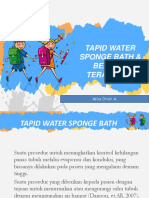 Tapid Sponge Bath & Terapi Bermain